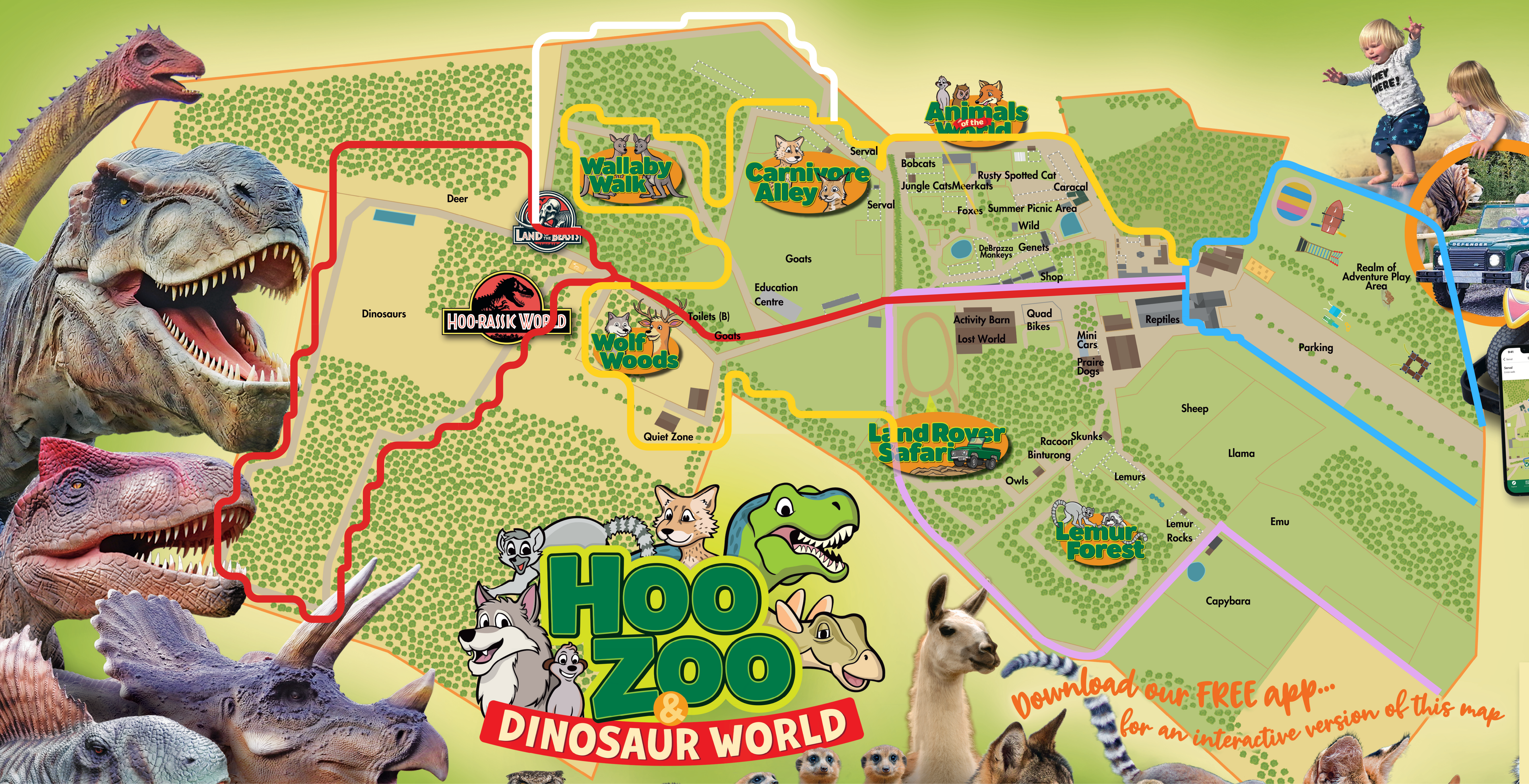 Hoo Zoo Venue Map
